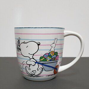 NEW RARE Williams Sonoma Peanuts Snoopy Easter Mug 13.5 OZ Stoneware